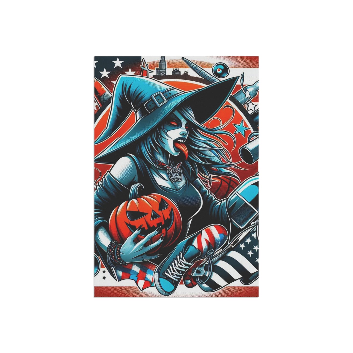 Flag Village Halloween Flag Garden & House Banner HW0180