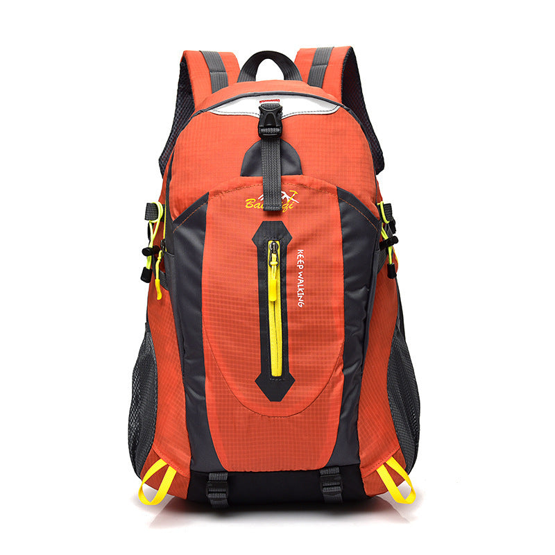 Flag Village Outdoor mountaineering bag large-capacity school bag travel backpack