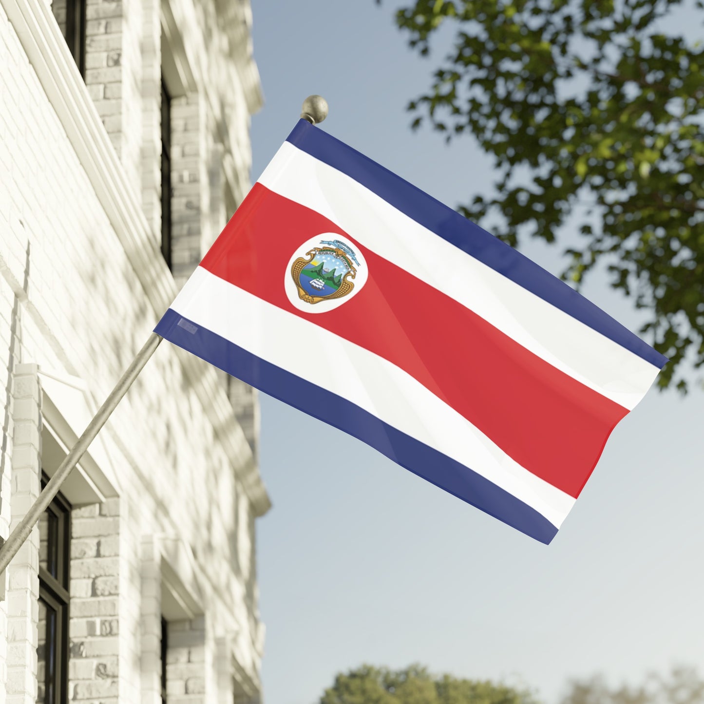 Flag Village Costa Rica Flag 18" x 12" / 36" x 24" / 60" x 36"
