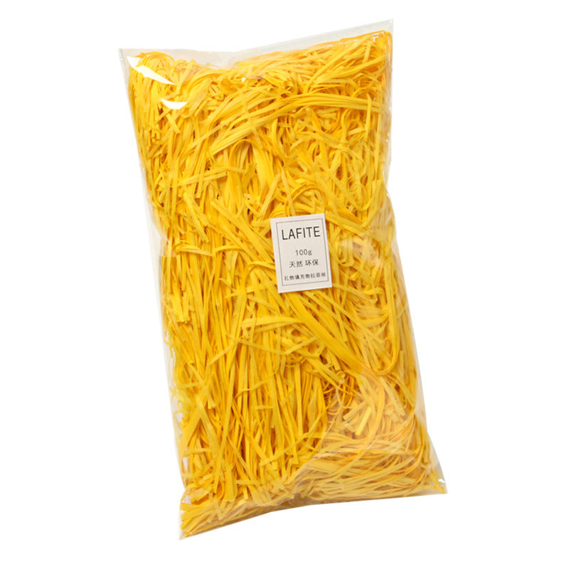 Flag Village Gift box decoration raffia shredded paper