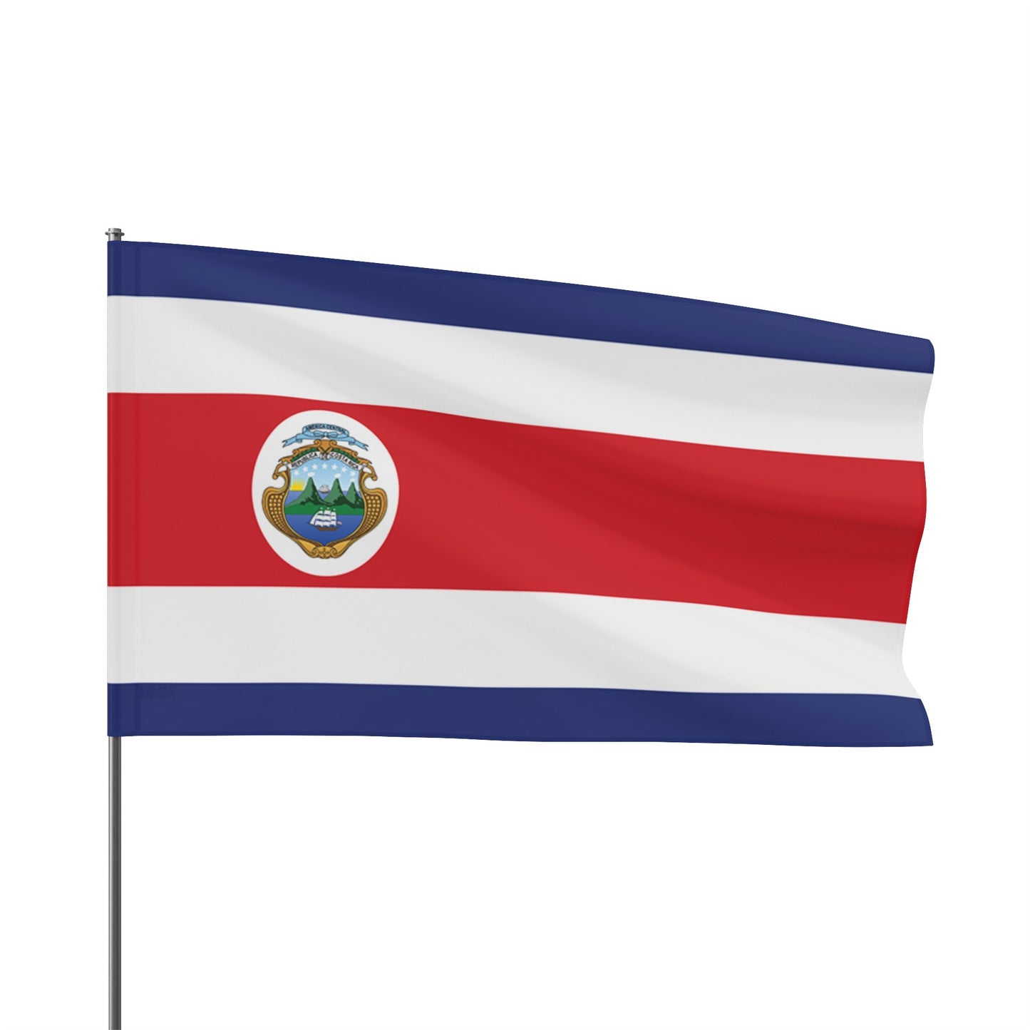 Flag Village Costa Rica Flag 18" x 12" / 36" x 24" / 60" x 36"