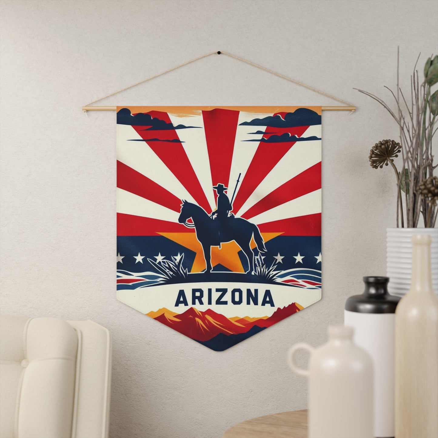 Flag Village Arizona State Flag Pennant Sporting Home Wall decoration AZ0001