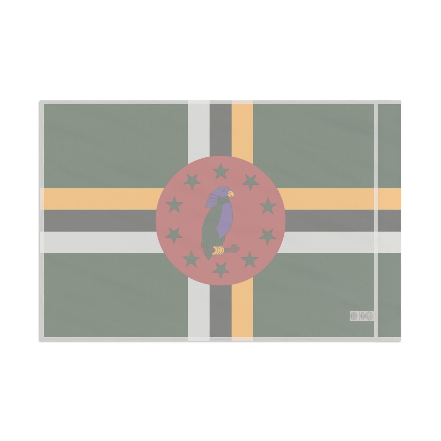 Flag Village Dominica Flag 18" x 12" / 36" x 24" / 60" x 36"