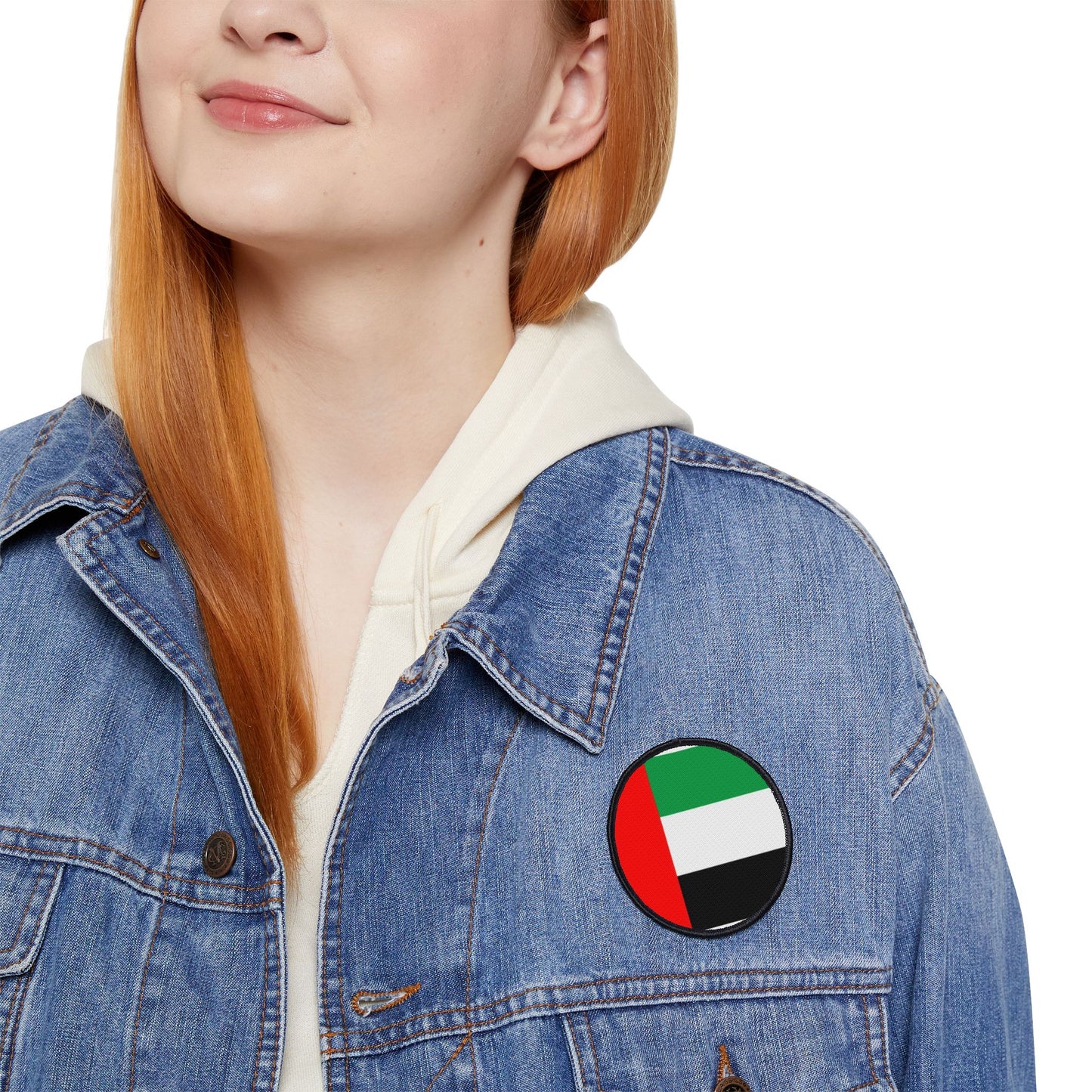 Flag Village United Arab Emirates Flag Embroidery Iron-On Patches