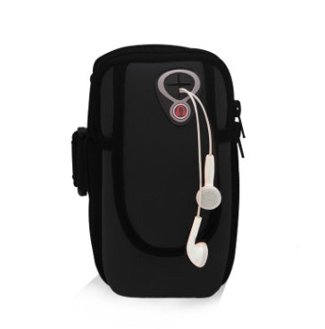 Flag Village Running mobile phone arm bag sports arm bag female outdoor male arm set fitness gift equipment wrist bag arm bag arm band