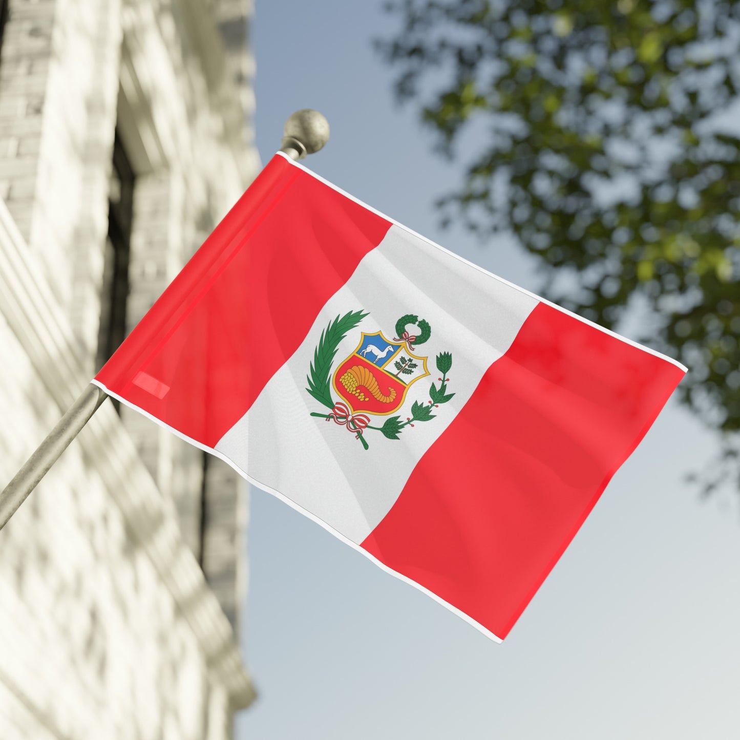 Flag Village Peru Flag 18" x 12" / 36" x 24" / 60" x 36"