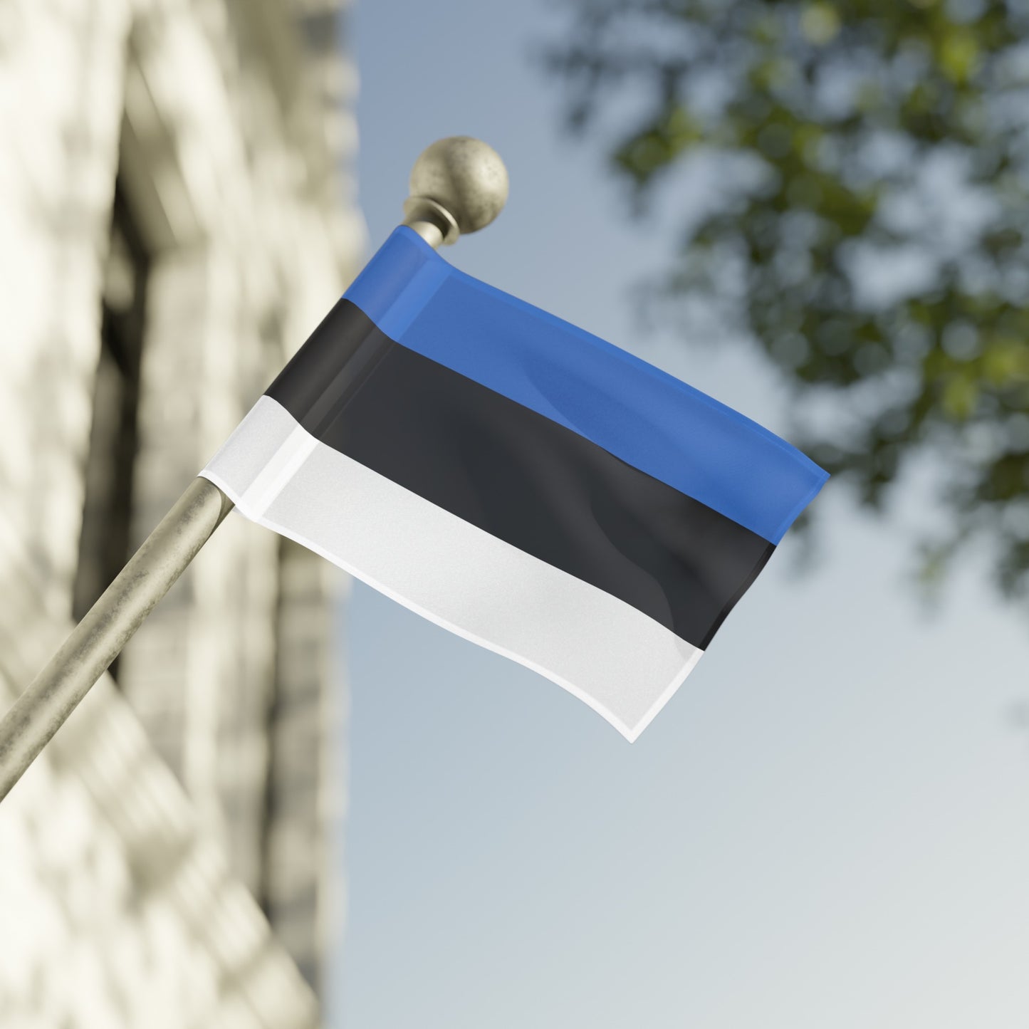 Flag Village Estonia Flag 18" x 12" / 36" x 24" / 60" x 36"