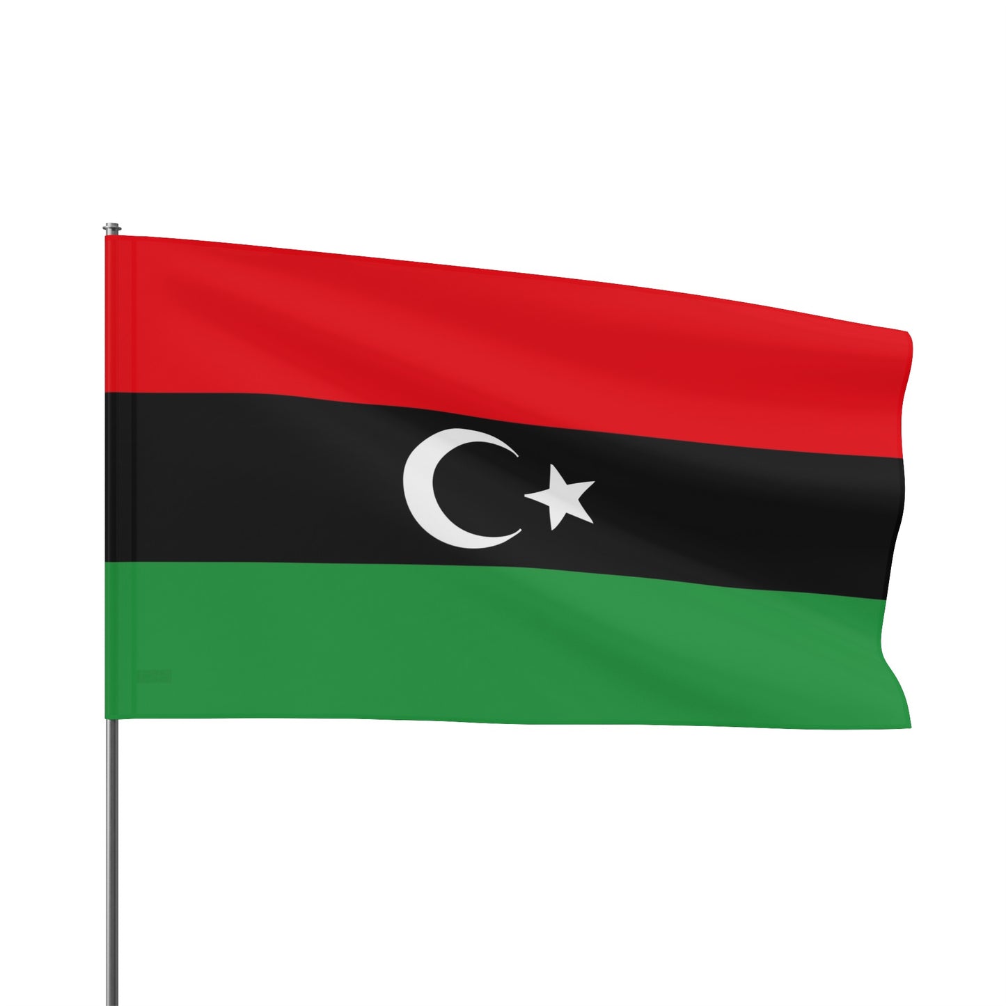 Flag Village Libya Flag 18" x 12" / 36" x 24" / 60" x 36"