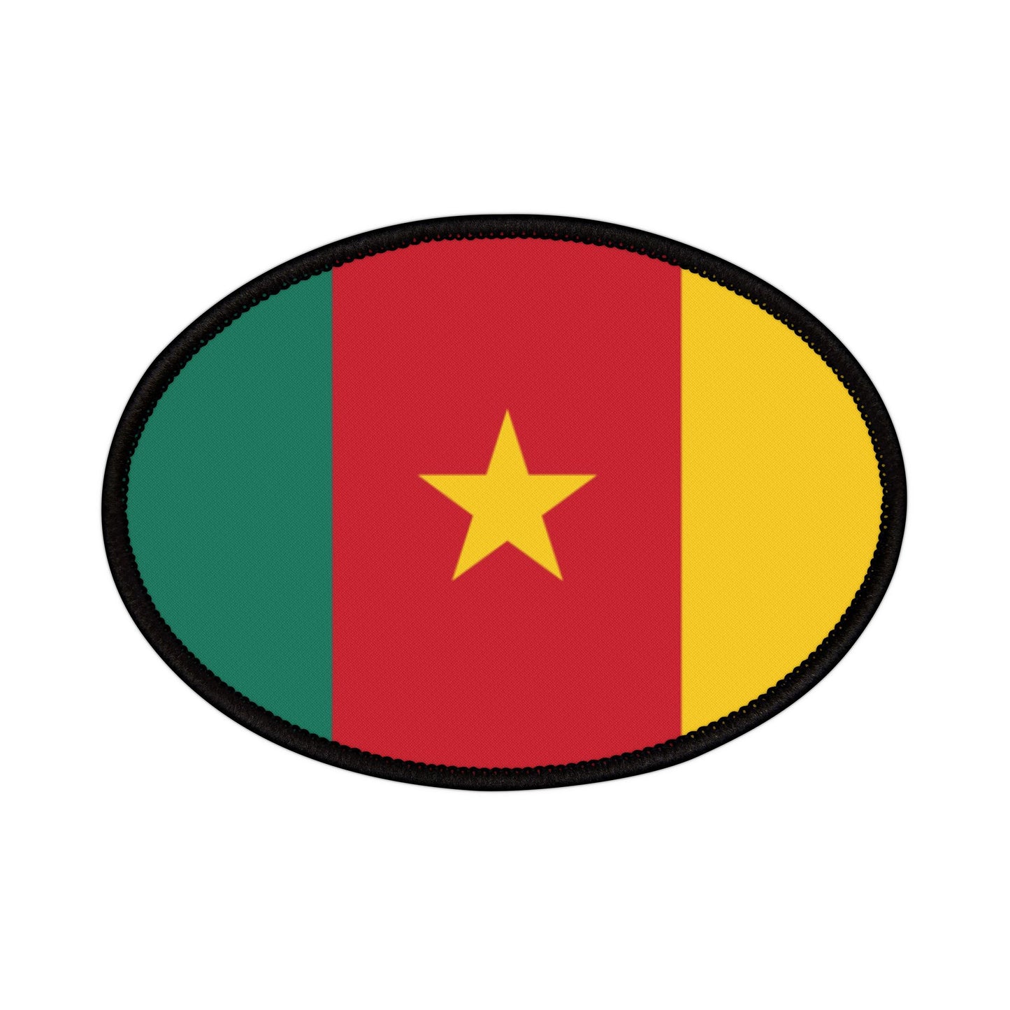 Flag Village Cameroon Flag Embroidery Iron-On Patches
