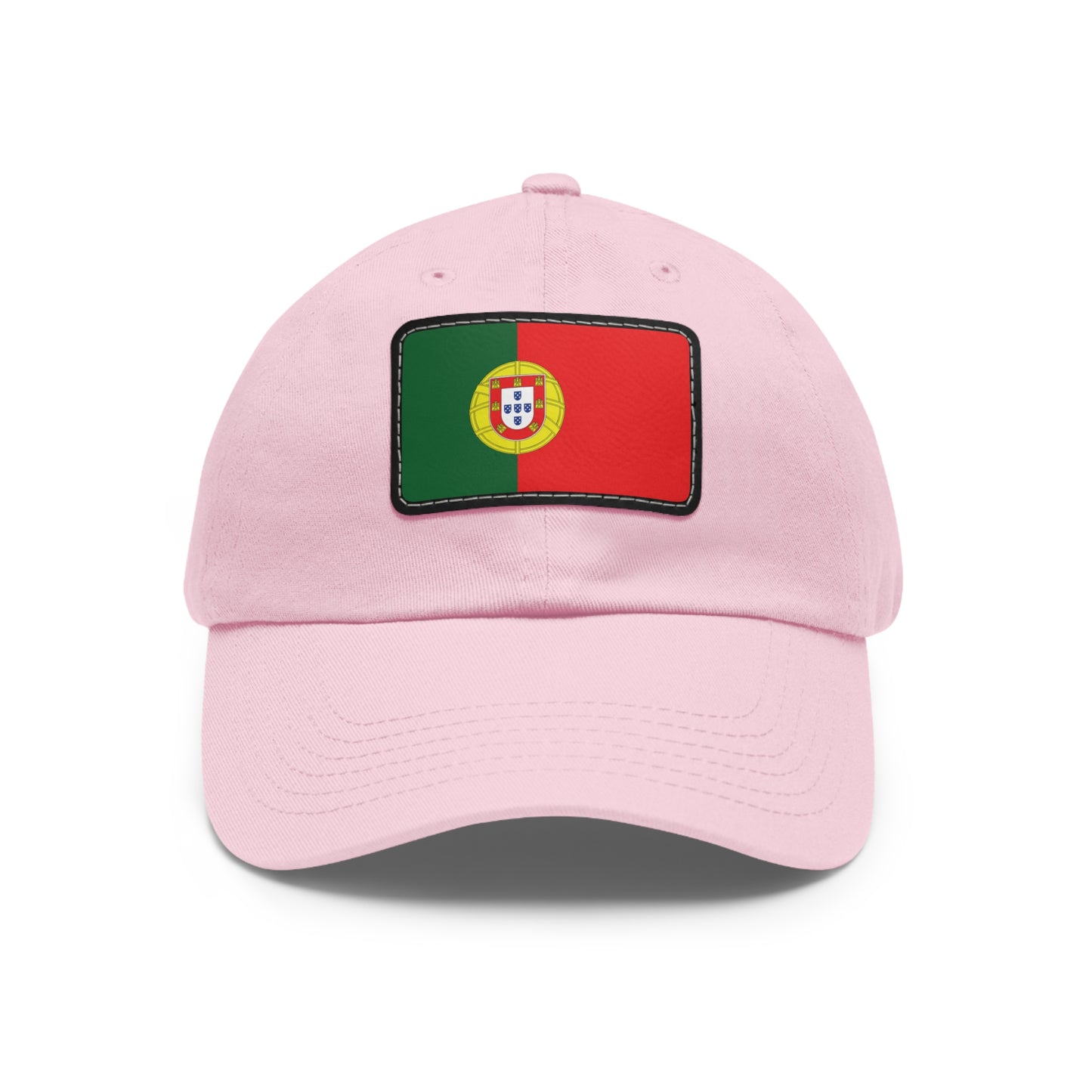 Flag Village Portugal Flag Hat Cap with Leather Patch