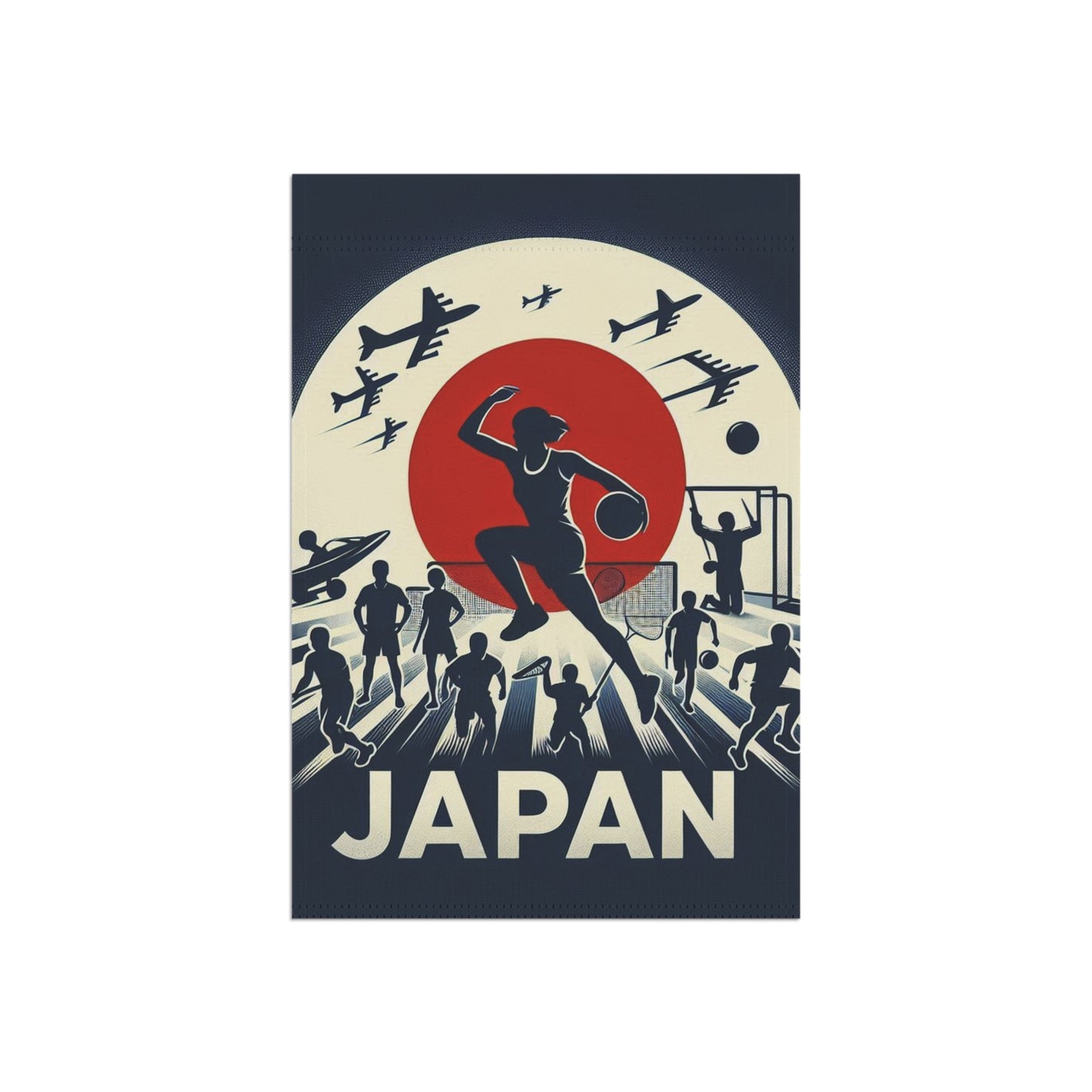 Flag Village Japan Flag Sporting Garden & House Banner JPN0004