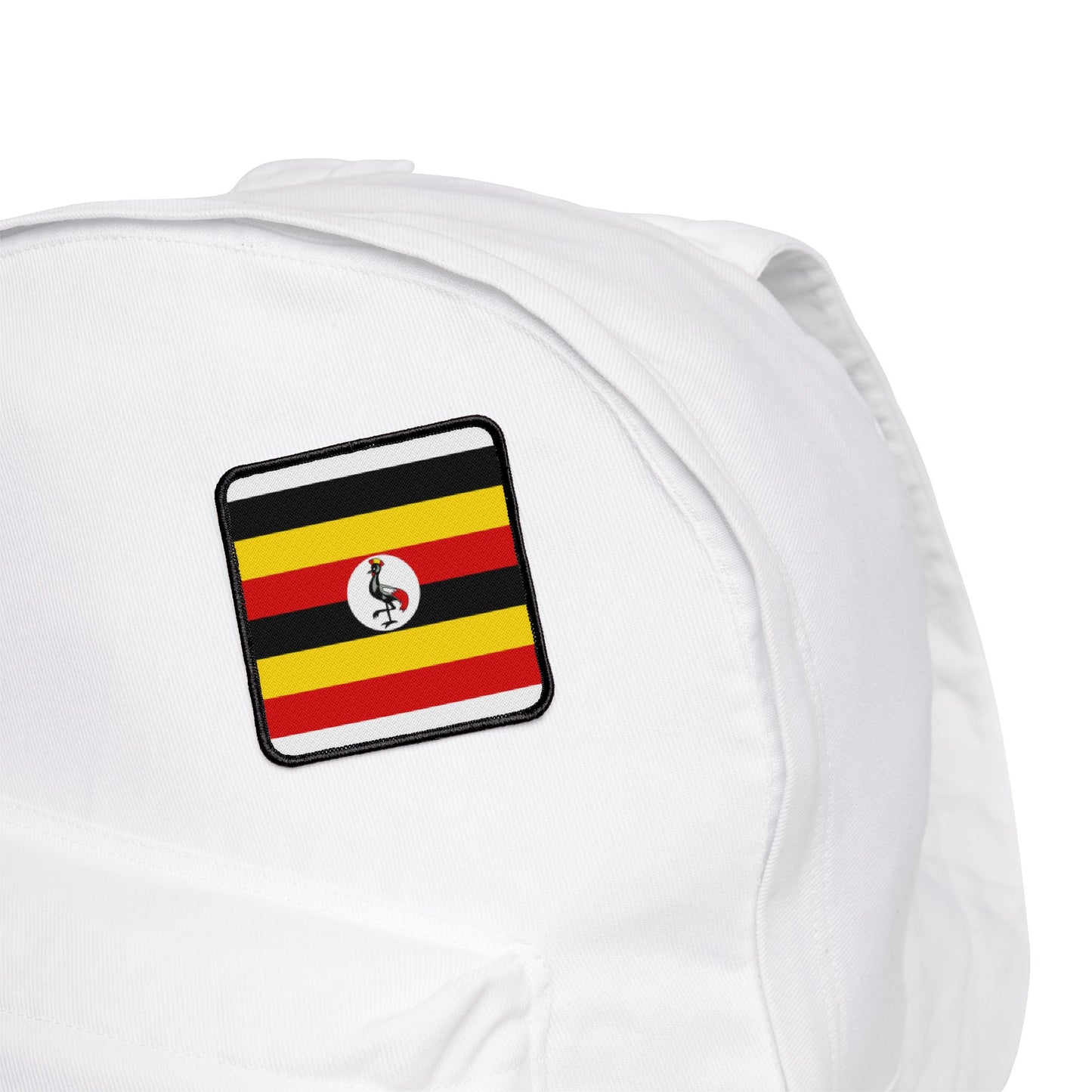 Flag Village Uganda Flag Embroidery Iron-On Patches