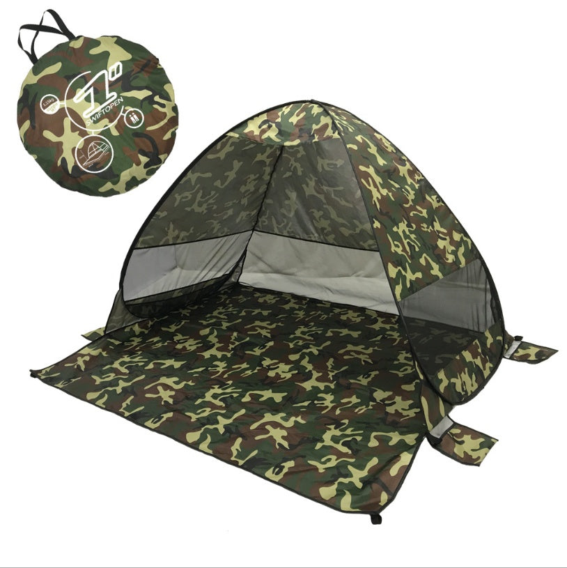 Flag Village Automatic Beach Tent