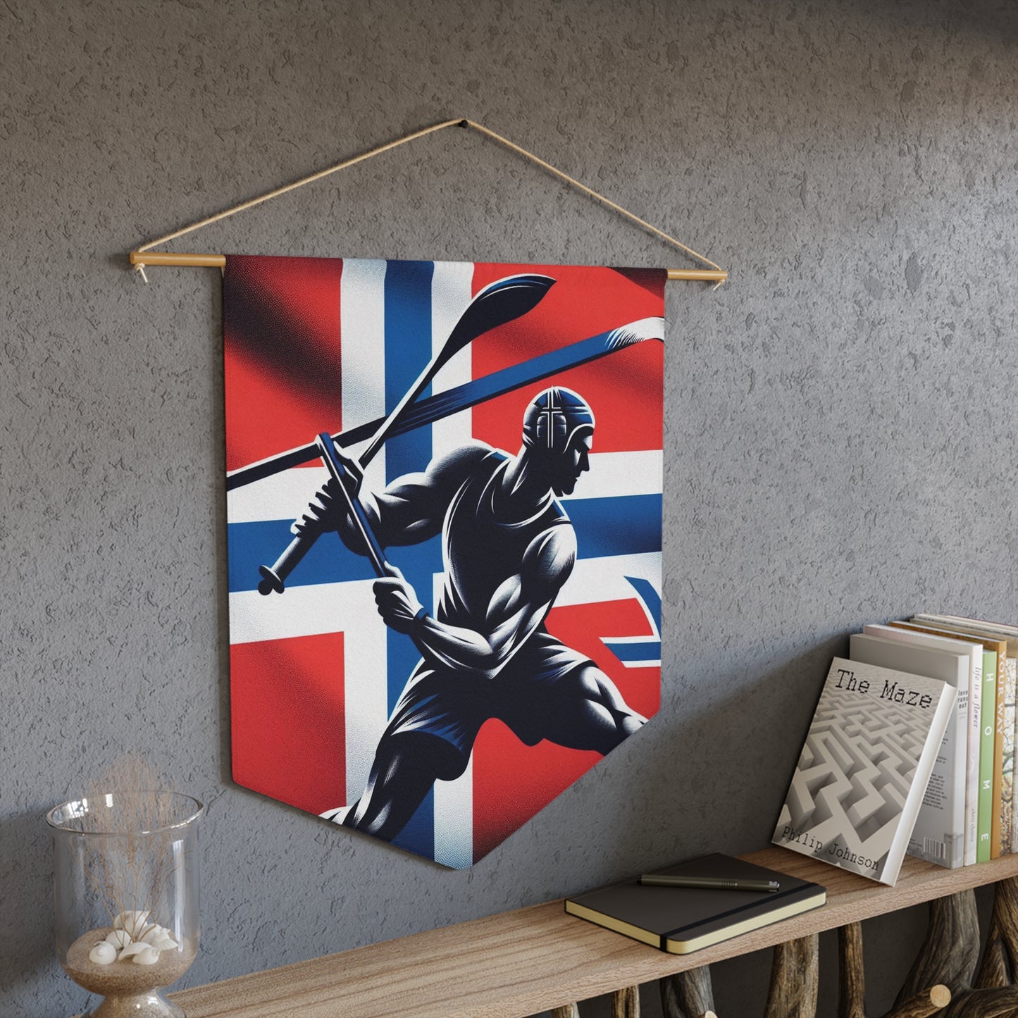 Flag Village Norway Flag Pennant Sporting Home Wall decoration NOR0002