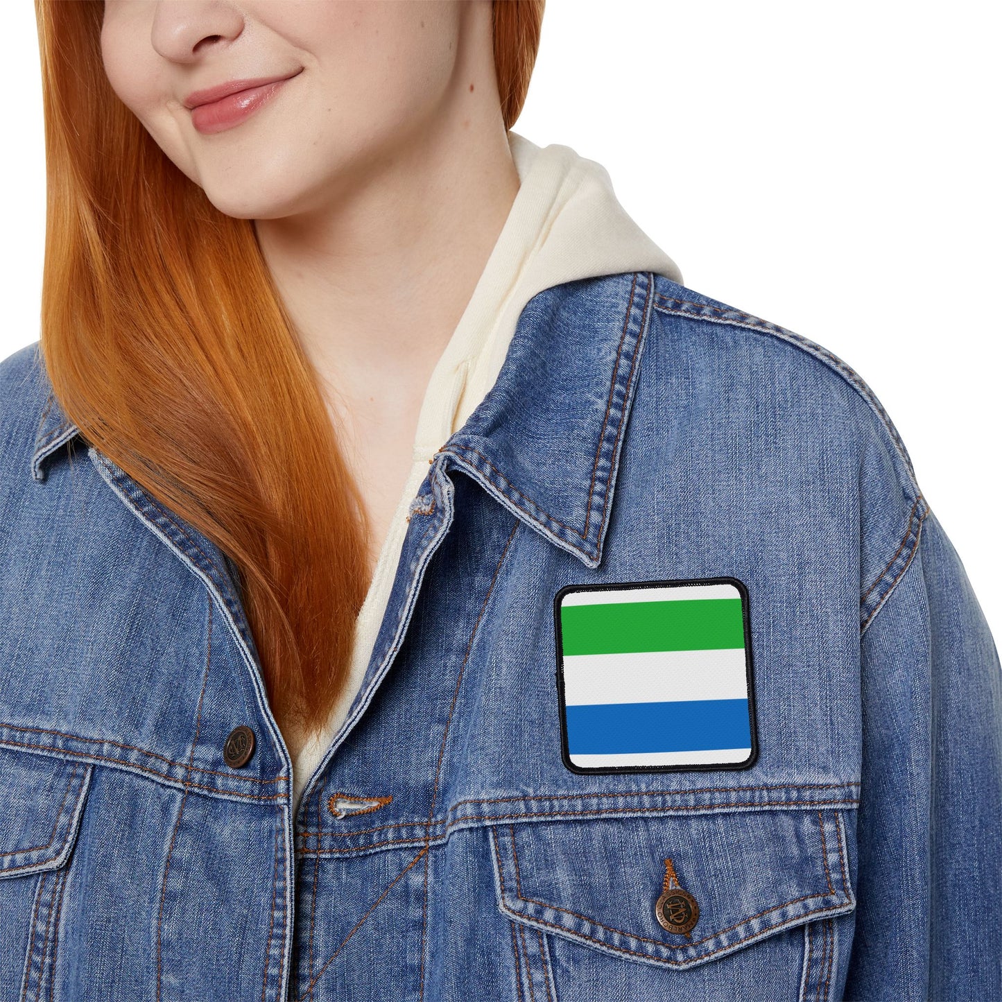 Flag Village Sierra Leone Flag Embroidery Iron-On Patches