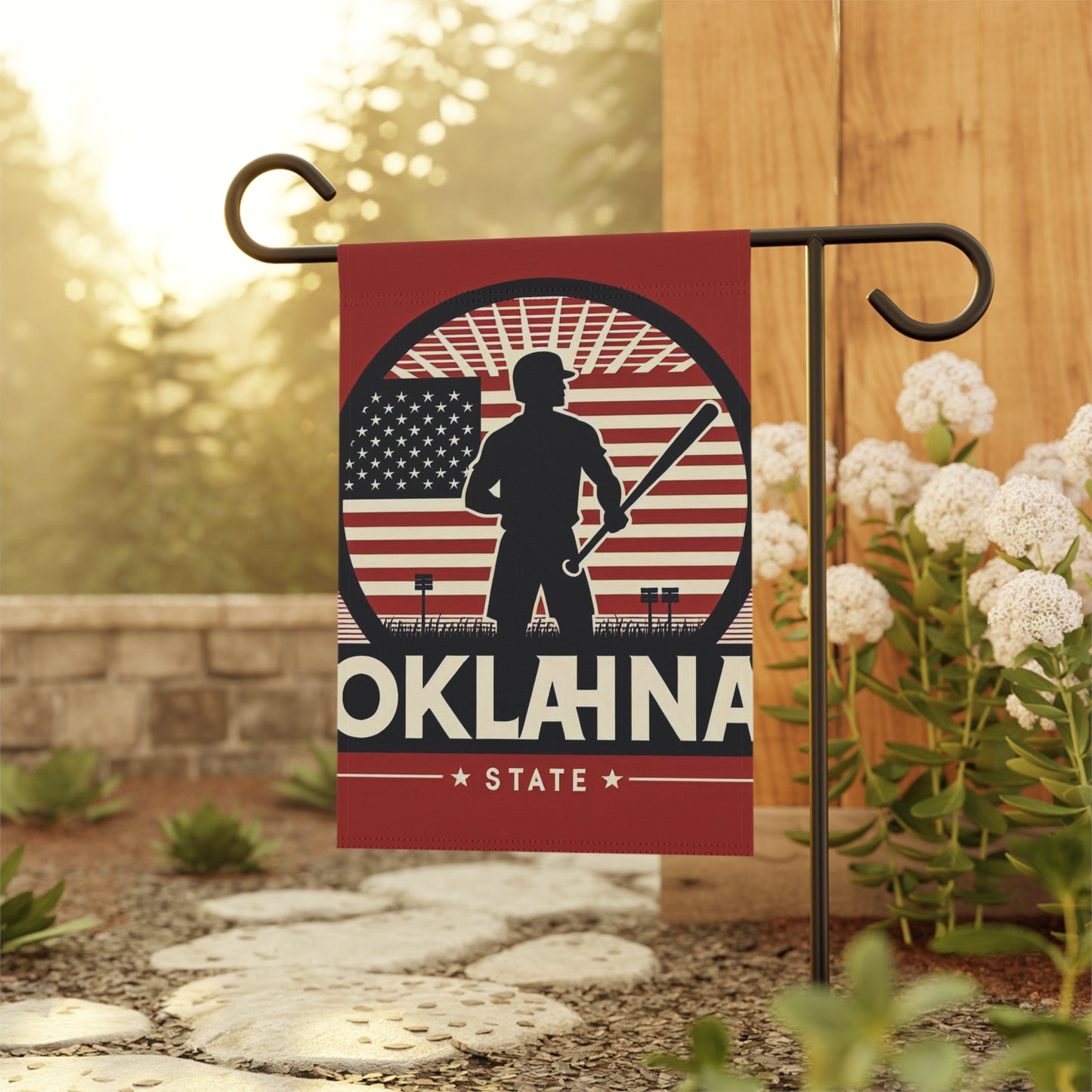 Flag Village Oklahoma State Flag Sporting Garden & House Banner OK0004