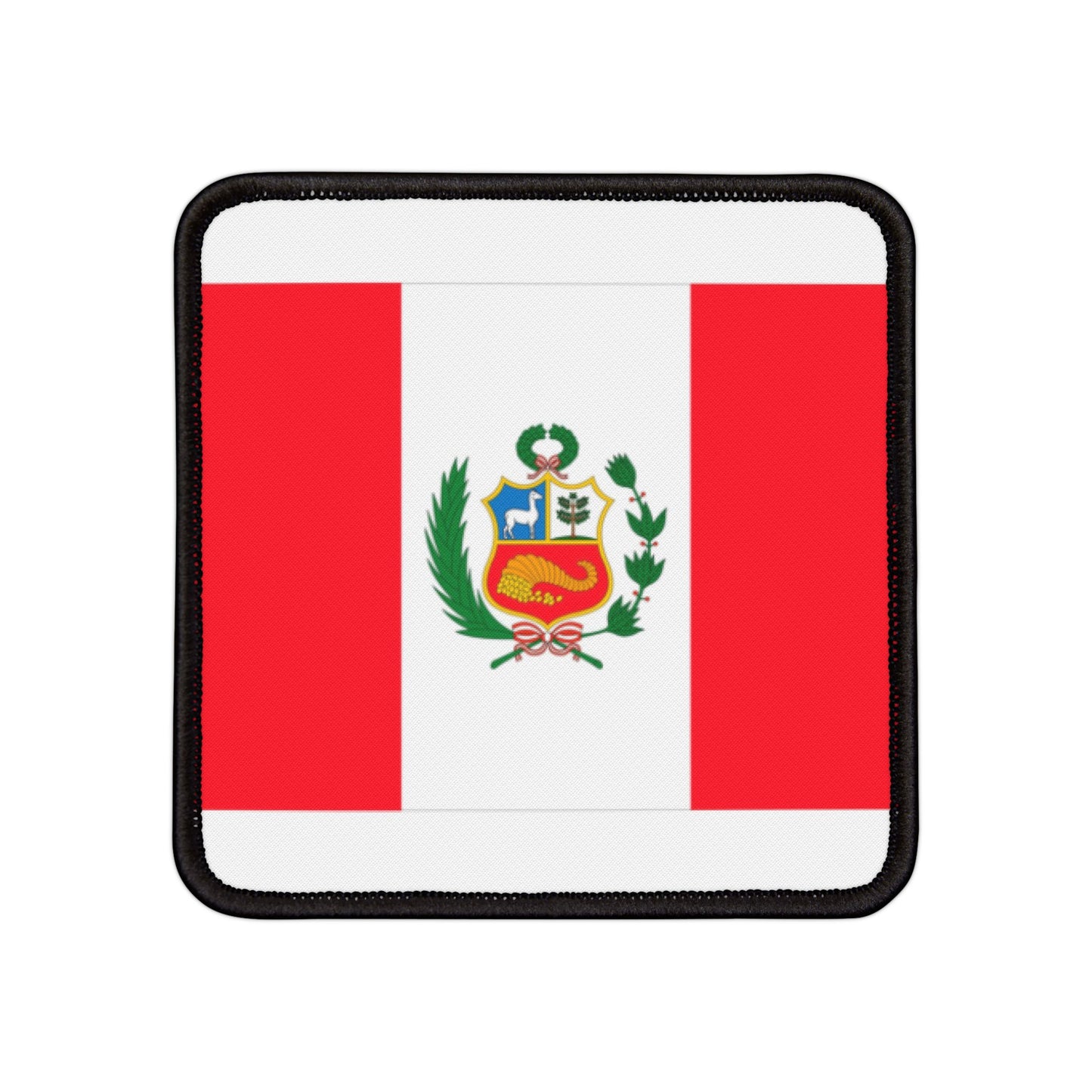 Flag Village Peru Flag Embroidery Iron-On Patches