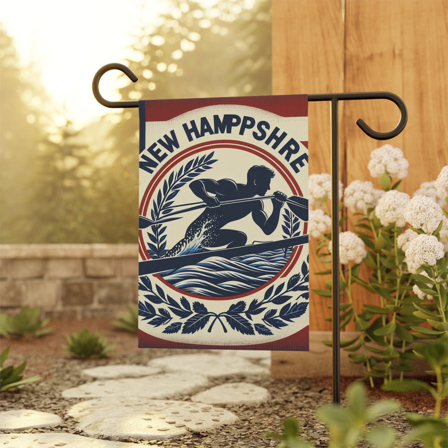 Flag Village New Hampshire State Flag Sporting Garden & House Banner NH0002