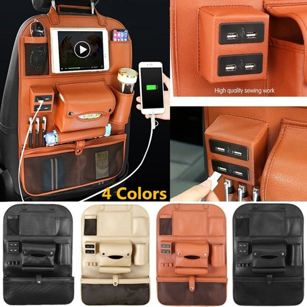 Flag Village Auto Tools Car backrest storage bag seat multifunctional storage seat