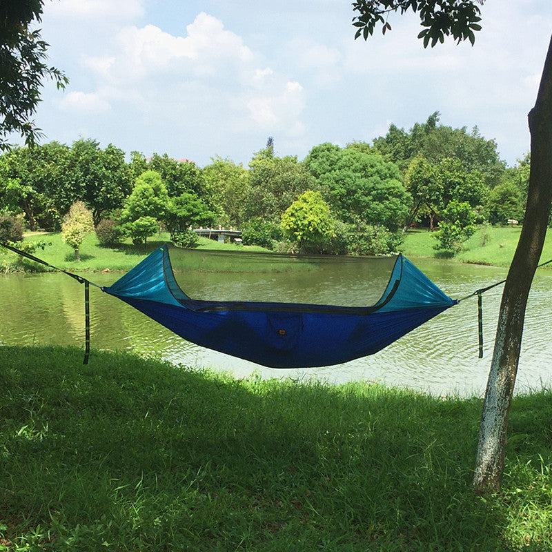Flag Village Anti-mosquito outdoor sunscreen camping hammock