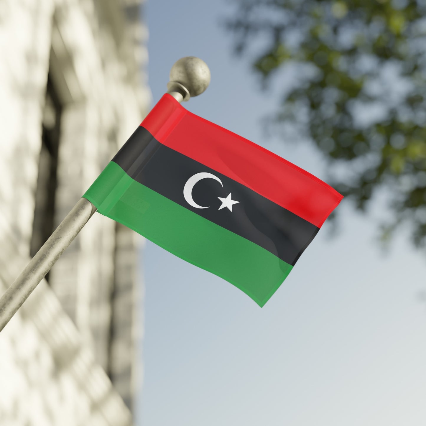 Flag Village Libya Flag 18" x 12" / 36" x 24" / 60" x 36"
