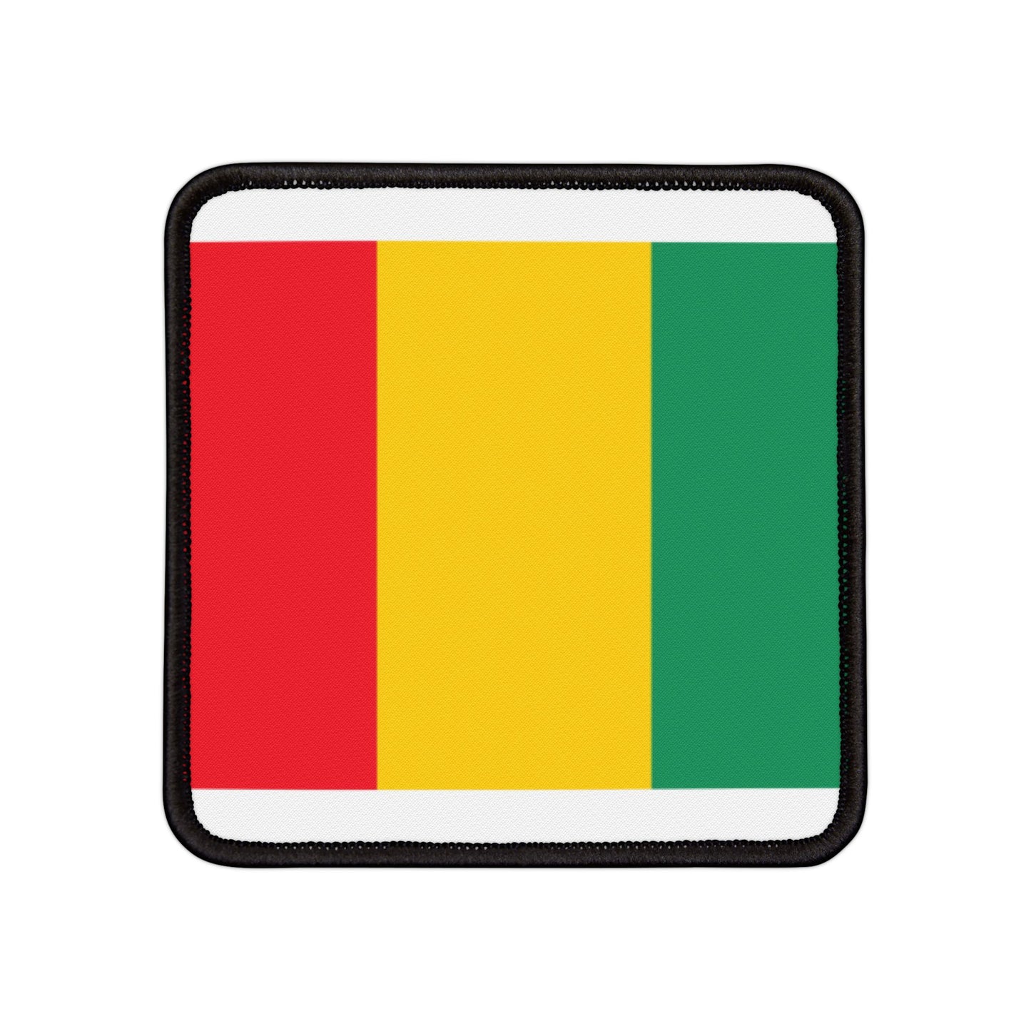 Flag Village Guinea Flag Embroidery Iron-On Patches