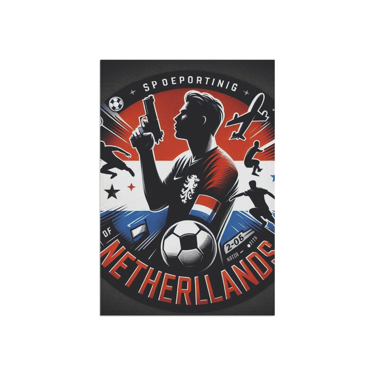 Flag Village Netherlands Flag Sporting Garden & House Banner NLD0003