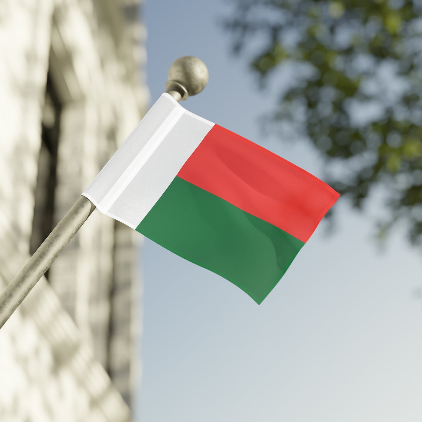 Flag Village Madagascar Flag 18" x 12" / 36" x 24" / 60" x 36"