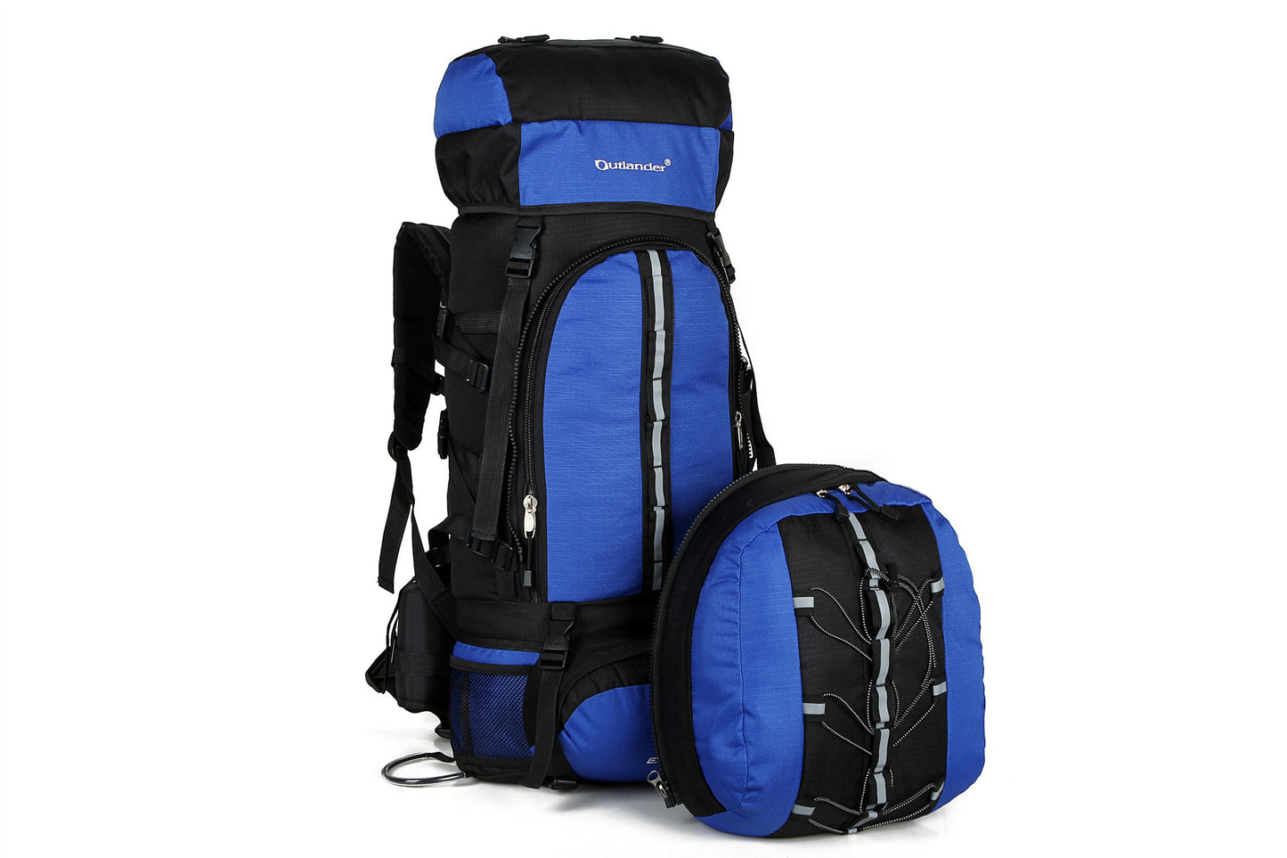 Flag Village Factory wholesale professional sports 80L mountaineering bun outdoor travel exercise double shoulder bag hiking bag