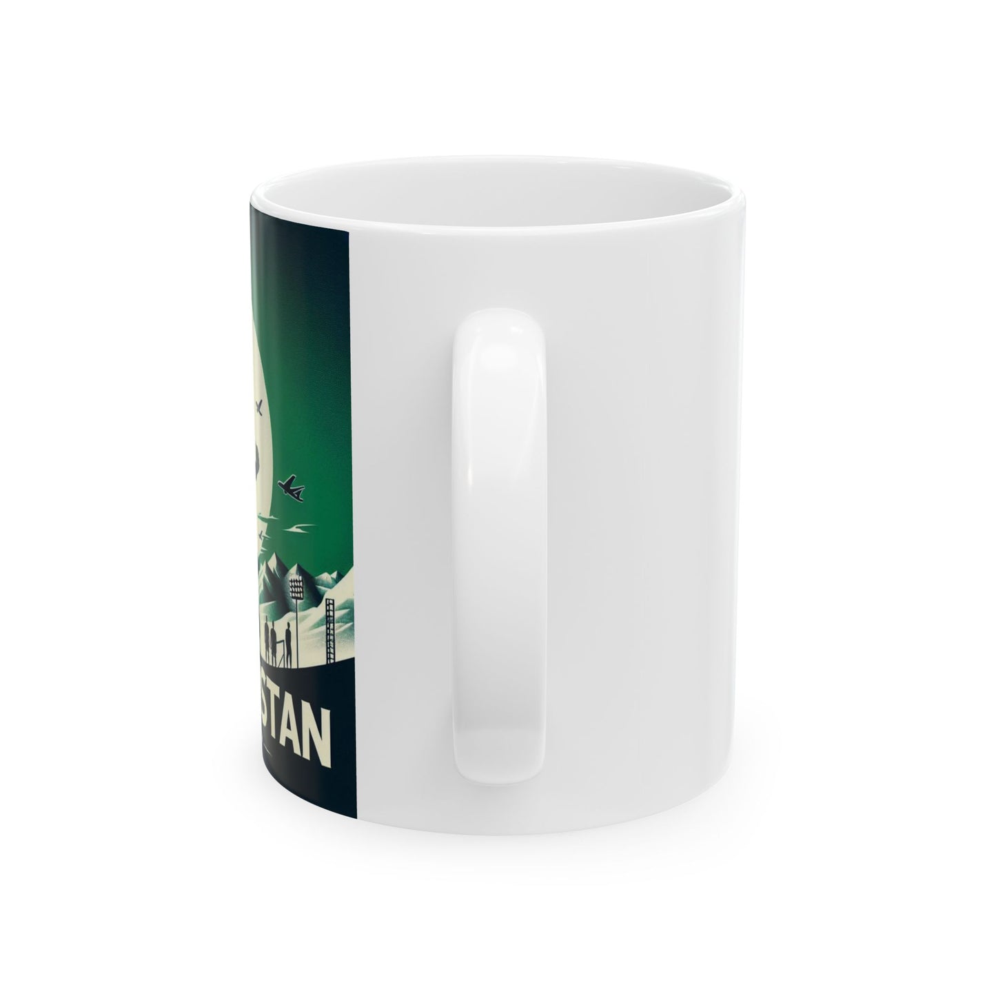 Flag Village Turkmenistan Sporting Flag Ceramic Coffee Mug 11oz TKM0005