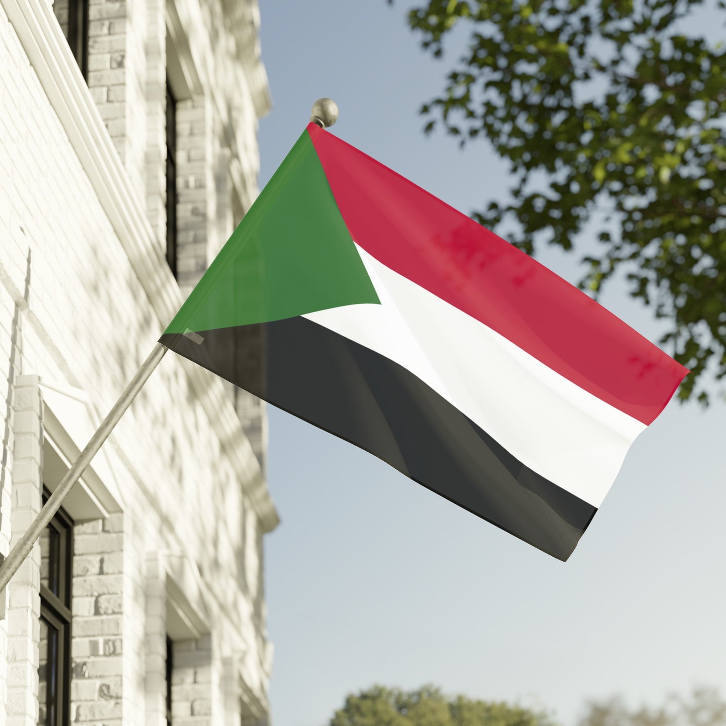 Flag Village Sudan Flag 18" x 12" / 36" x 24" / 60" x 36"