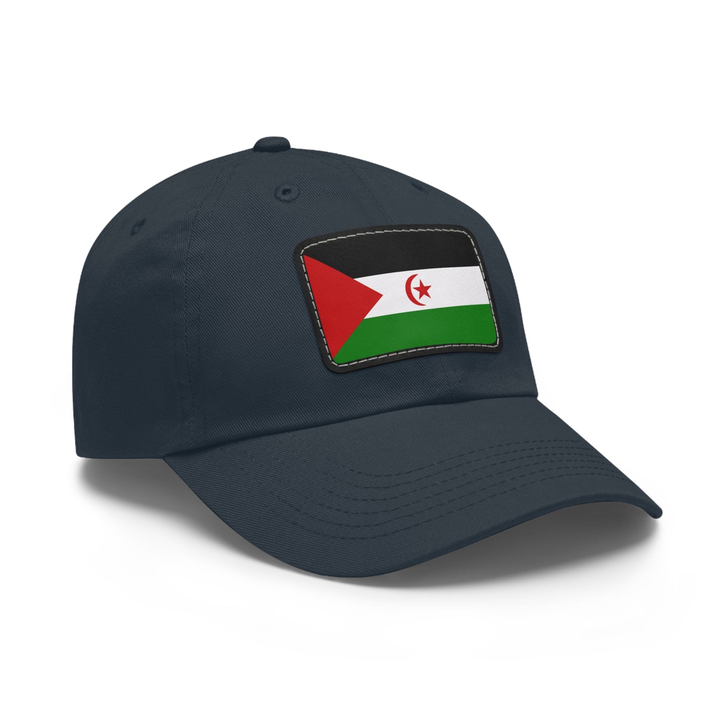 Flag Village Western Sahara Flag Hat Cap with Leather Patch