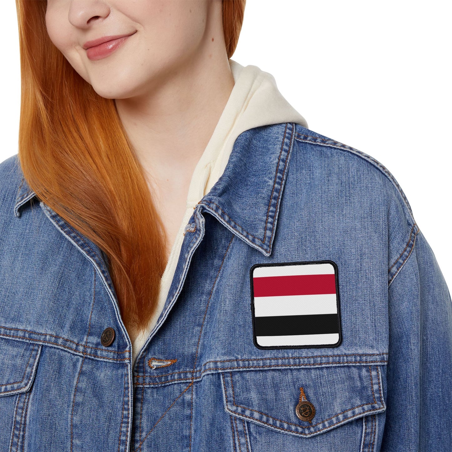 Flag Village Yemen Flag Embroidery Iron-On Patches