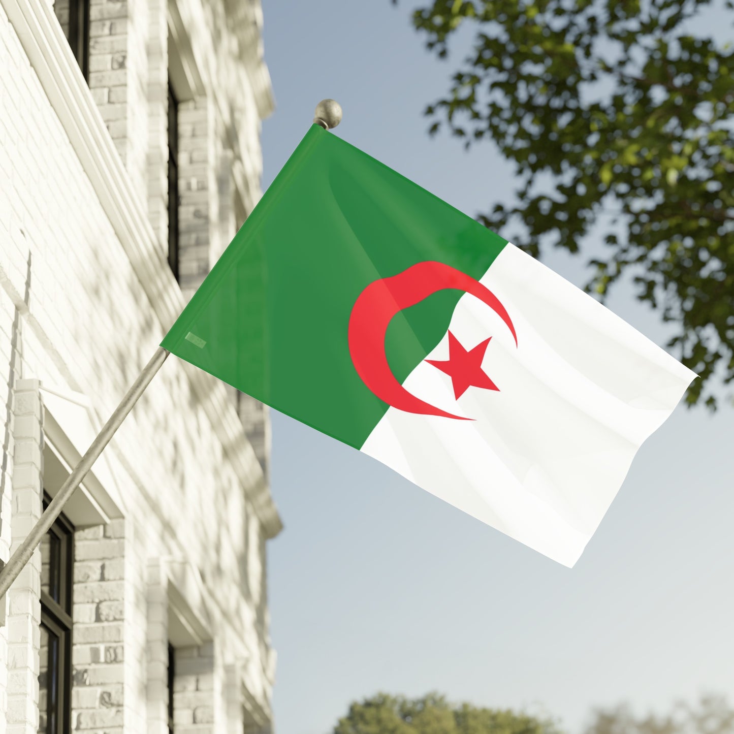 Flag Village Algeria Flag 18" x 12" / 36" x 24" / 60" x 36"