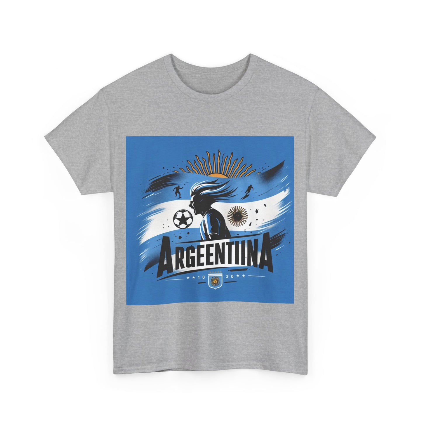 Flag Village Argentina Sporting Flag T-SHIRT Heavy Cotton Tee ARG0006