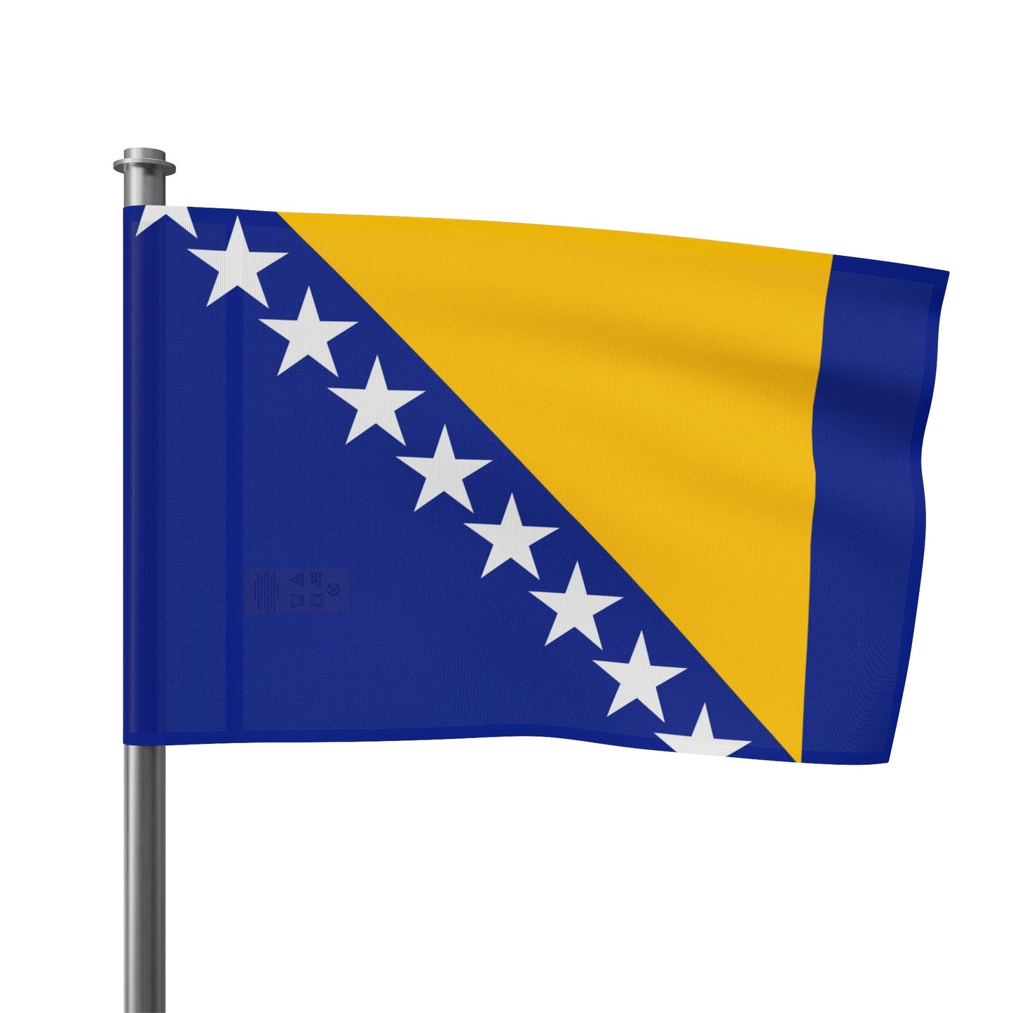 Flag Village Bosnia And Herzegovina Flag 18" x 12" / 36" x 24" / 60" x 36"
