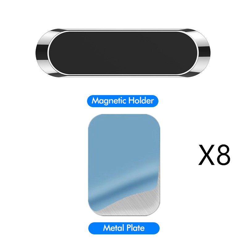 Flag Village Auto Tools F6 Strip Plate Magnetic Car Phone Holder Stand Magnet Holder For Phone In Car Mount Holder