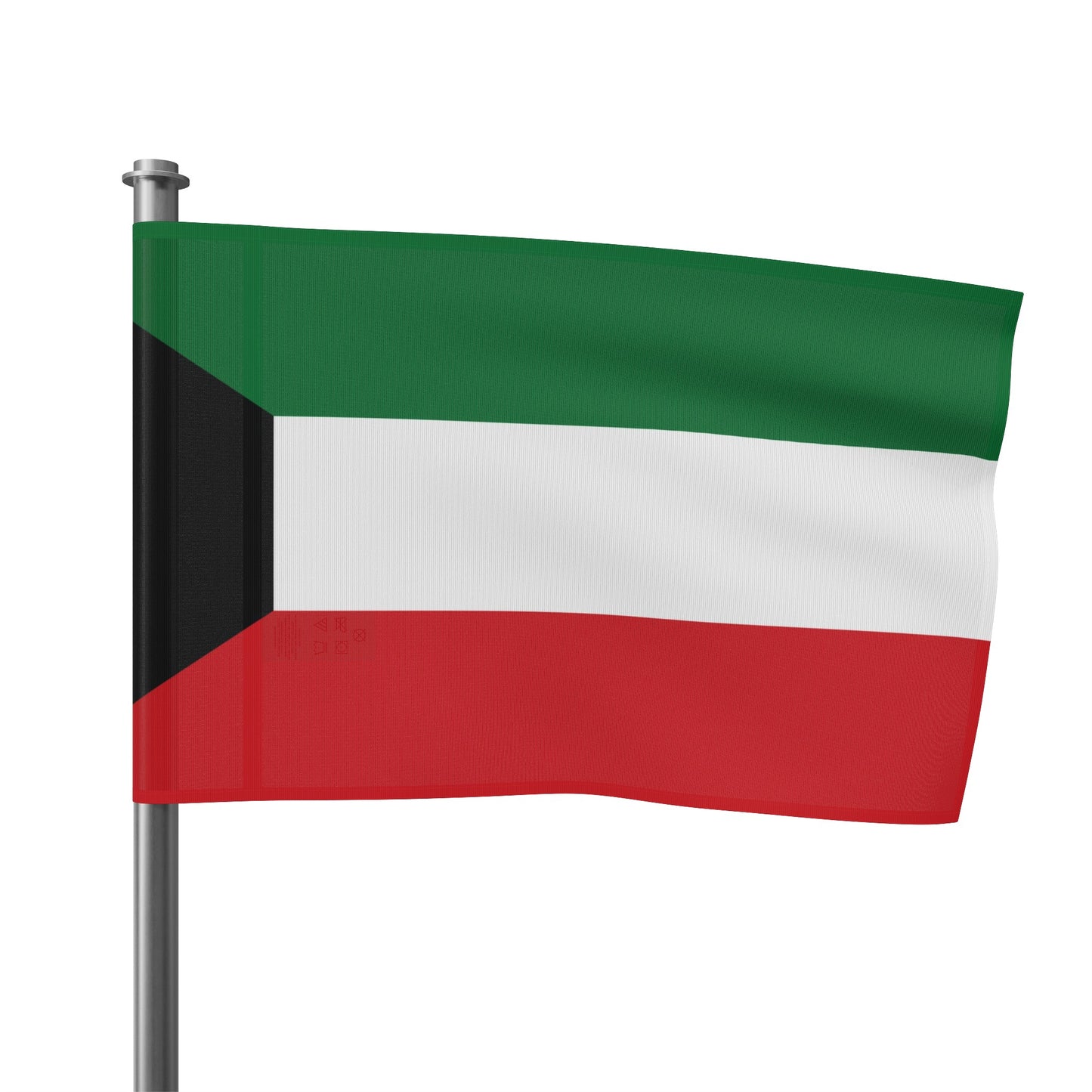 Flag Village Kuwait Flag 18" x 12" / 36" x 24" / 60" x 36"