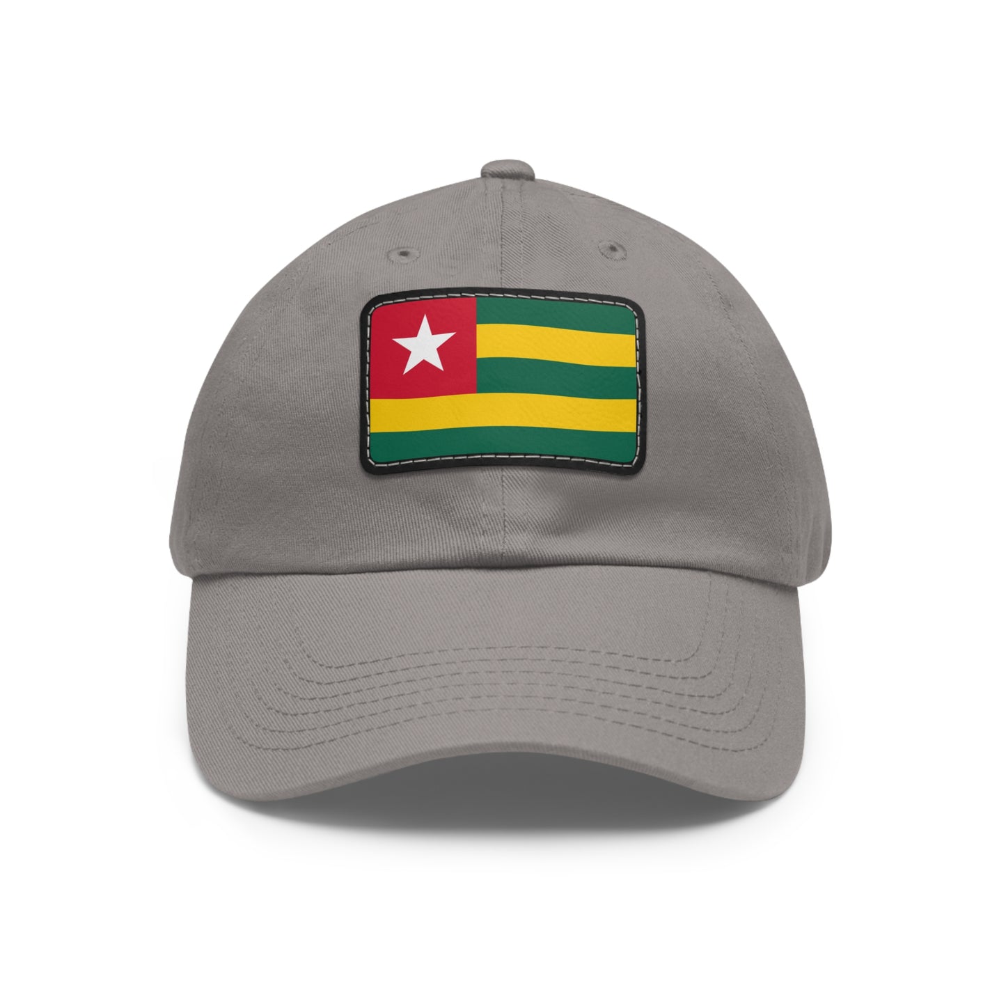 Flag Village Togo Flag Hat Cap with Leather Patch