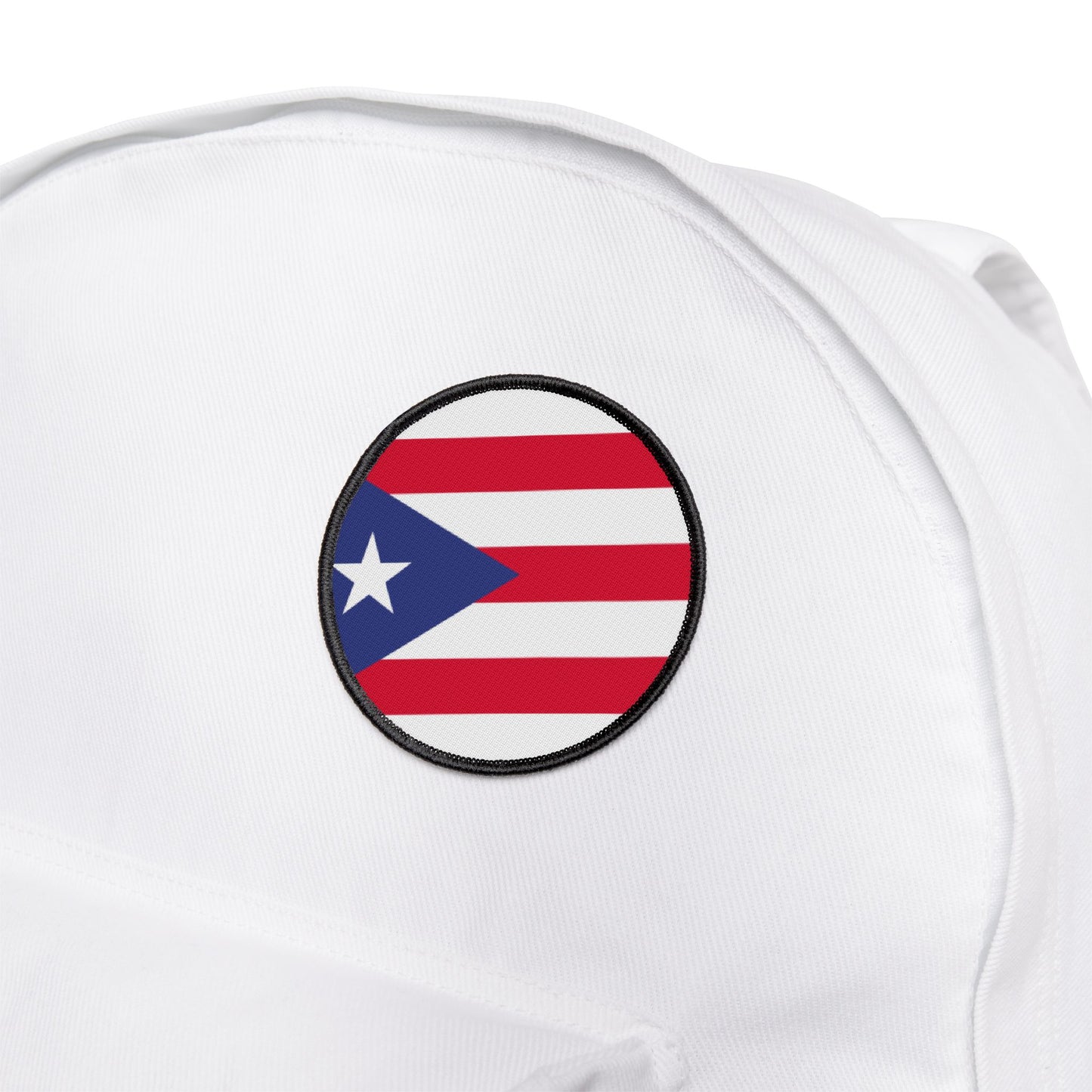 Flag Village Puerto Rico Flag Embroidery Iron-On Patches