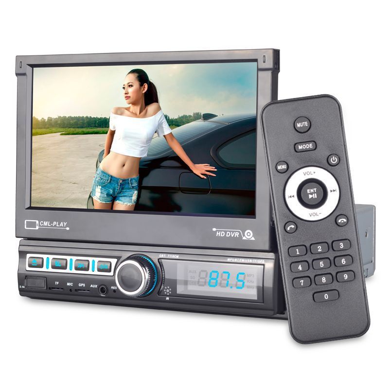 Flag Village Auto Tools Touch Screen MP5 Player Bluetooth Hands Free MP3 Card U Disk Mp4