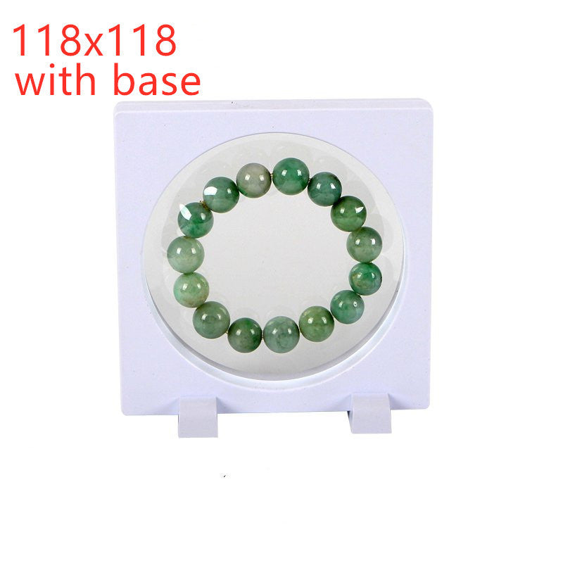 Flag Village Buddha Beads Jewelry Gift Badge Crafts Display Plastic Packaging Box