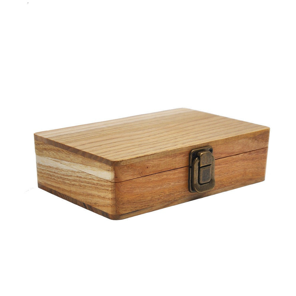 Flag Village Set Packaging Wood Gift Box