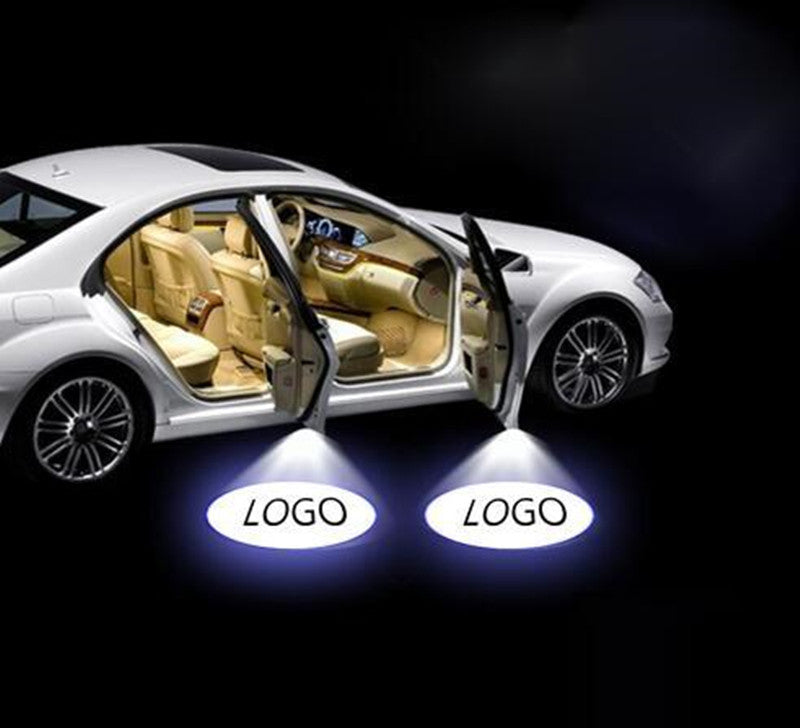 Flag Village Auto Tools Laser Projection Lamp Car Door Lamp Car LED Decorative Lamp