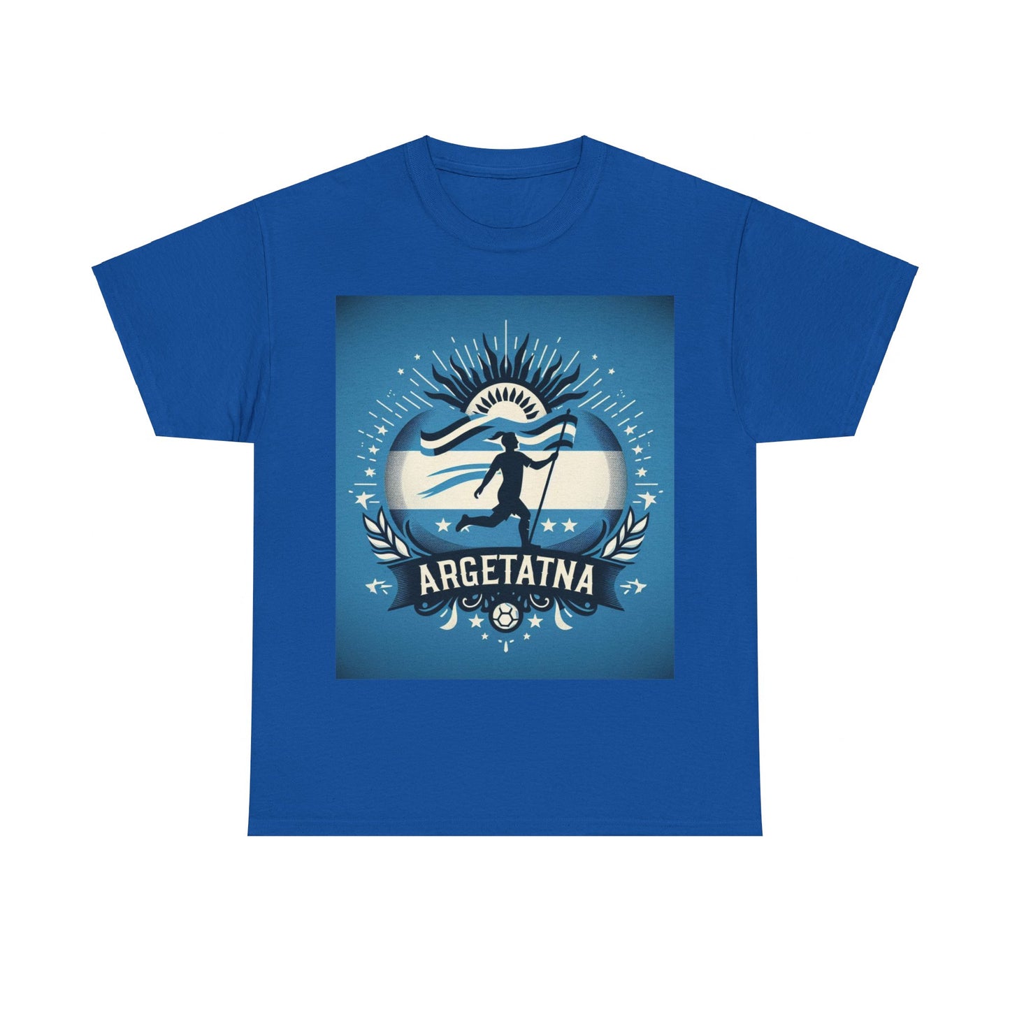 Flag Village Argentina Sporting Flag T-SHIRT Heavy Cotton Tee ARG0007