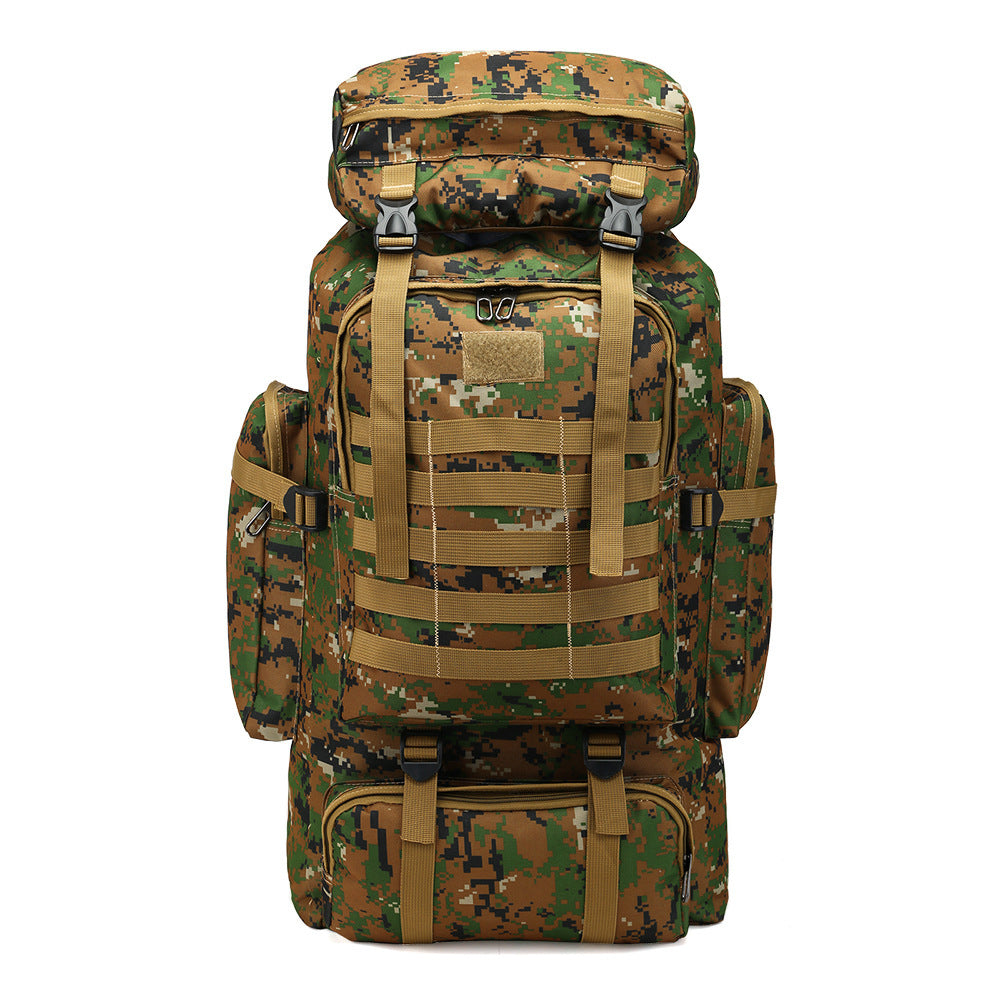 Flag Village Oxford Cloth Large Capacity Outdoor Sports Mountaineering Bag