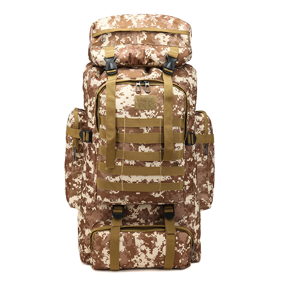 Flag Village Oxford Cloth Large Capacity Outdoor Sports Mountaineering Bag