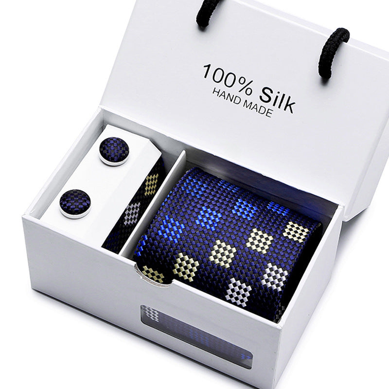 Flag Village Fashion Business Formal Wear Men's Tie Gift Box Set of 5