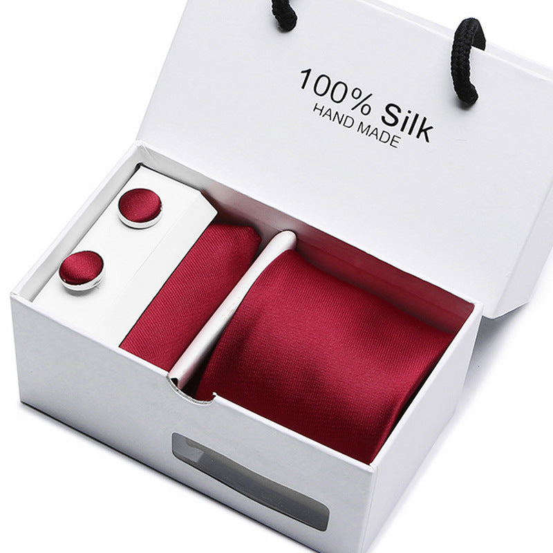 Flag Village Fashion Business Formal Wear Men's Tie Gift Box Set of 5