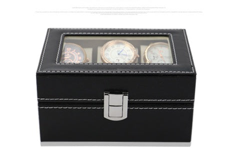 Flag Village 3-digit watch box jewelry gift dedicated display storage box